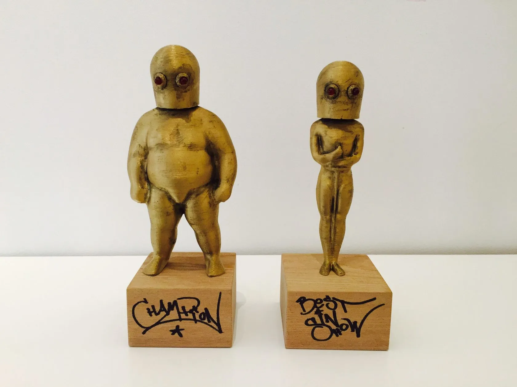 Trophy for Mini Sumo Robo Clash at Nordic.js