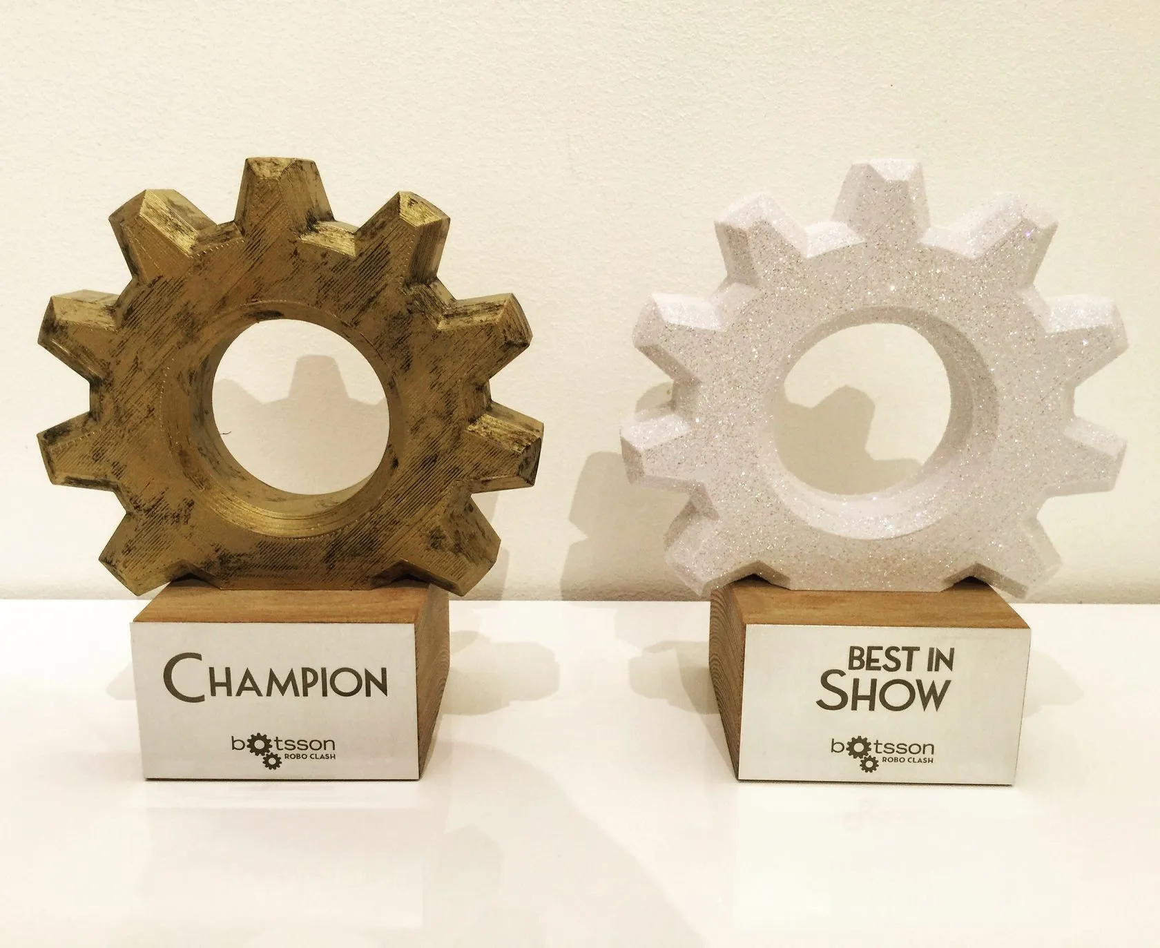 Trophy for Mini Sumo Robo Clash at Betsson